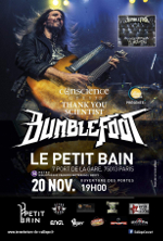 Bumblefoot ? Paris ce 20/11 !